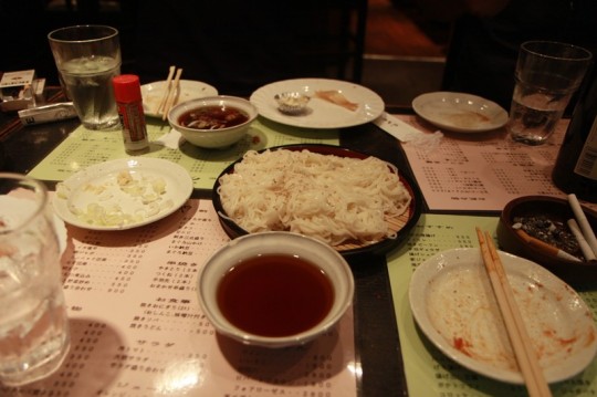 そうめんでさっぱり